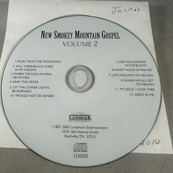 New Smokey Mountain Gospel Volume 2 CD Landmark 2005 Christian Music - Picture 2 of 2